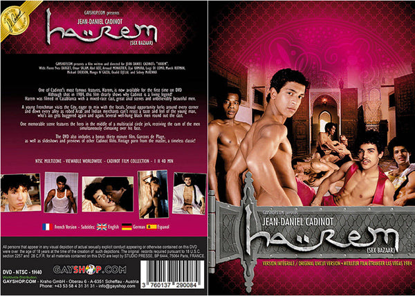 Harem Cadinot - Classic Gay Factory Sealed DVD