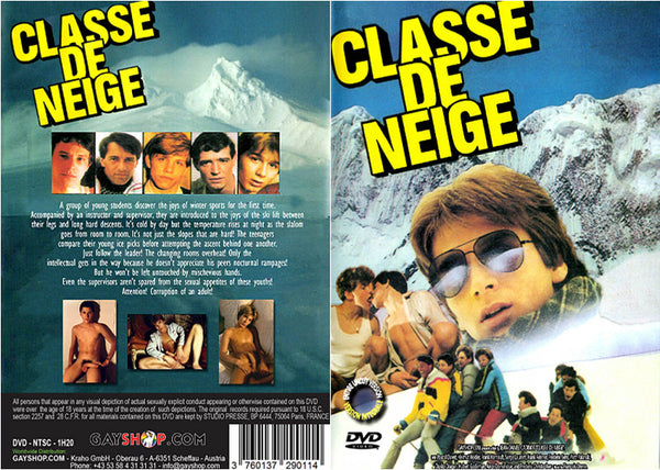 Classe De Neige (Ski Fever) Cadinot - Classic Gay Factory Sealed DVD