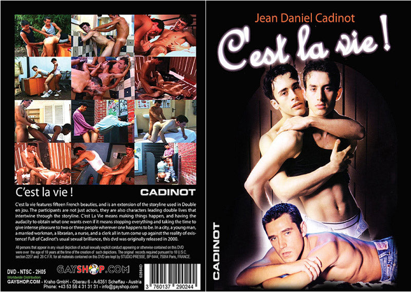 C'est La Vie Cadinot - Classic Gay Factory Sealed DVD - Active