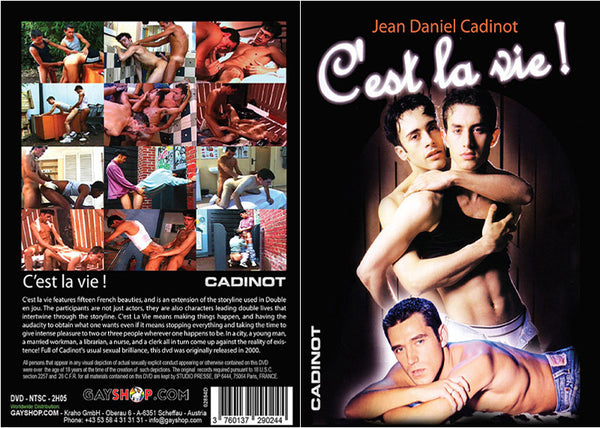 C'est La Vie Cadinot - Classic Gay Factory Sealed DVD