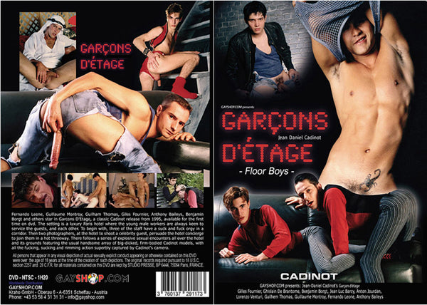 Floor Boys (Garcons d'Etage) Cadinot - Classic Gay Factory Sealed DVD - September Special