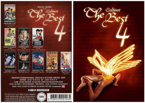 The Best Scenes Of Cadinot 4 Cadinot - Classic Gay Factory Sealed DVD
