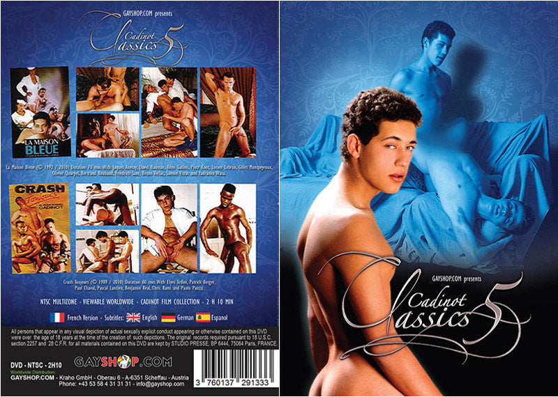 Cadinot Classics 5 Cadinot - Classic Gay Factory Sealed DVD - Active