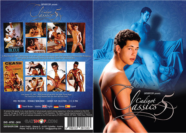 Cadinot Classics 5 Cadinot - Classic Gay Factory Sealed DVD