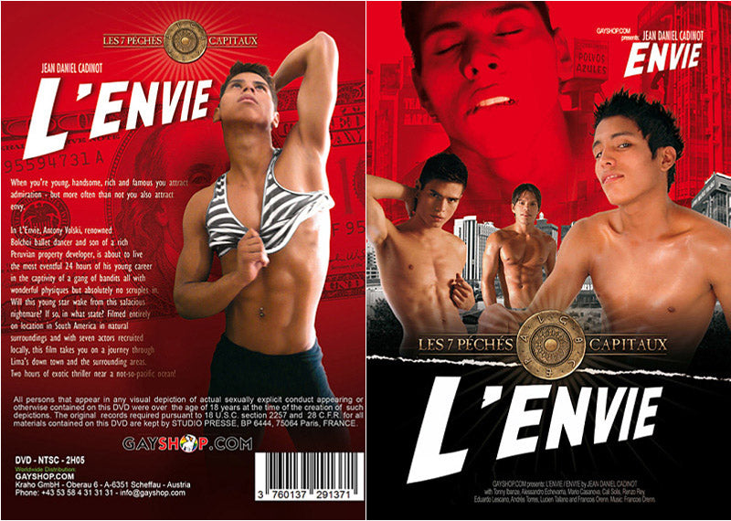 L'Envie Gay Mix Sealed DVD - Active