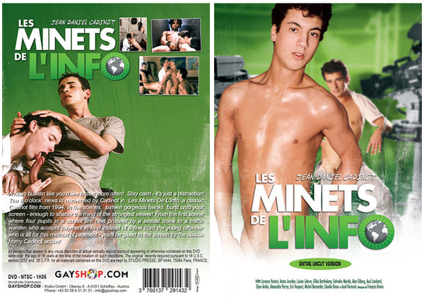 Les Minets De L'Info Cadinot - Classic Gay Factory Sealed DVD