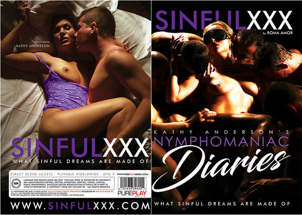 Nymphomaniac Diaries SinfulXXX - New Factory Sealed DVD