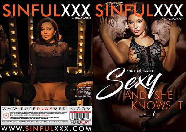 Sexy And She Knows It SinfulXXX - New Factory Sealed DVD