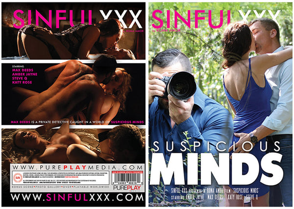 Suspicious Minds SinfulXXX - New Factory Sealed DVD