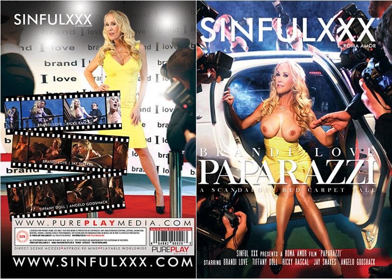Paparazzi: A Scandalous Red Carpet Tale SinfulXXX - New Sealed DVD - Active