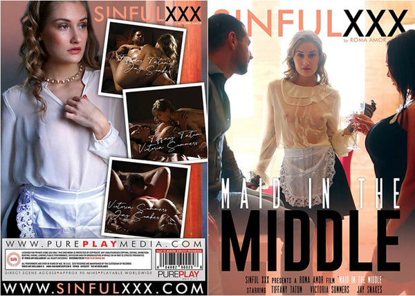 Maid In The Middle SinfulXXX - New Factory Sealed DVD
