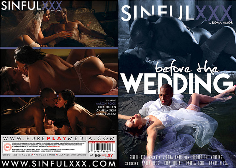 Before The Wedding SinfulXXX - New Sealed DVD, Active (Still Available from the Studio)