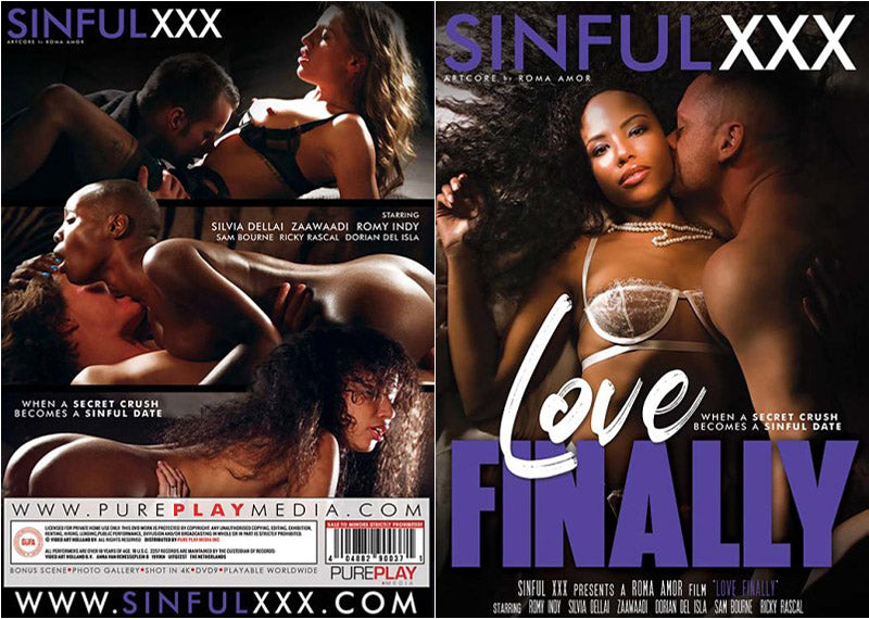 Love Finally SinfulXXX - New Sealed DVD - Active (Means Still in Stock from the Studio)
