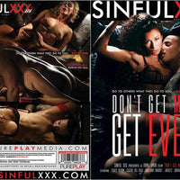 Don't Get Mad Get Even SinfulXXX - New Sealed DVD - Active