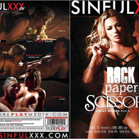 Rock Paper Scissors SinfulXXX - New Sealed DVD - Active