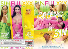 Colors Of Sin SinfulXXX - New Sealed DVD - Active