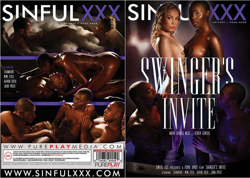Swinger's Invite SinfulXXX - New Sealed DVD - Active (Means Still in Stock from the Studio)