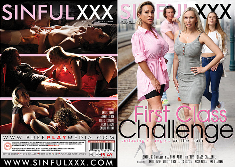 First Class Challenge SinfulXXX - New Sealed DVD - Active