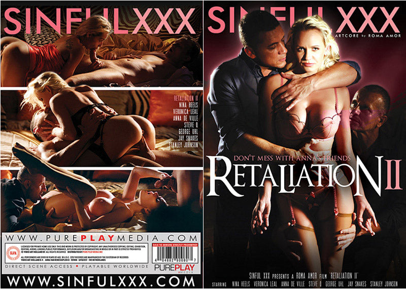 Retaliation 2 SinfulXXX - New Sealed DVD - Active