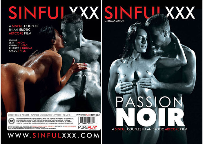 Passion Noir SinfulXXX - New Sealed DVD - Active