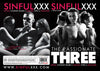 The Passionate Three SinfulXXX - New Factory Sealed DVD - December Special