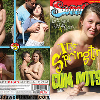 It's Springtime, Cum Outside My Sexy Kittens - Teen Sealed DVD - Active (Means Still in Stock from the Studio)