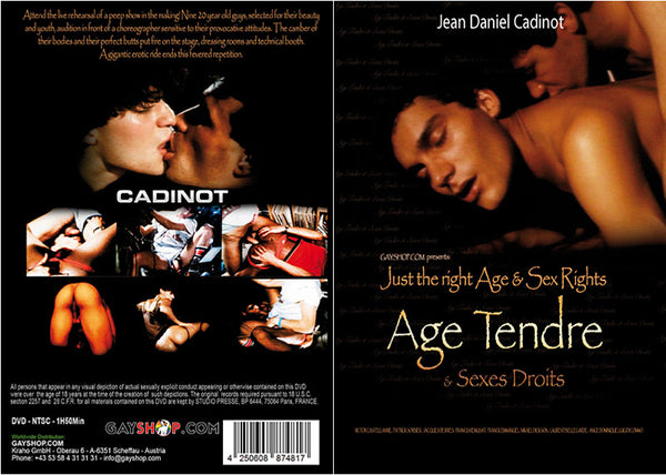 Just The Right Age And Sex Rights Gay Mix Factory Sealed DVD - August Special