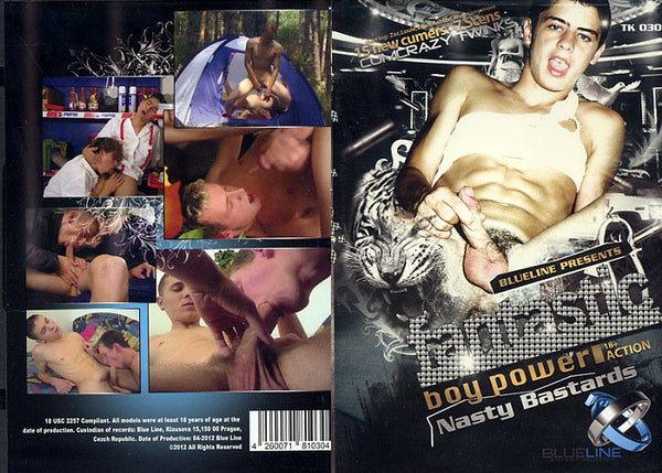 Fantastic Nasty Bastards Blueline - Gay Factory Sealed DVD