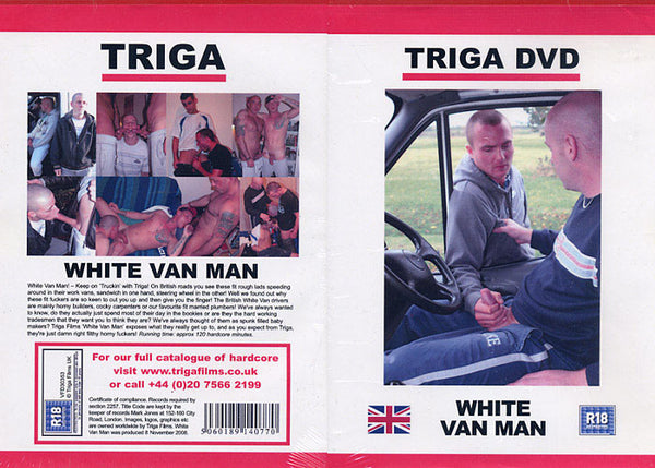 White Van Man Triga Films - Gay Factory Sealed DVD