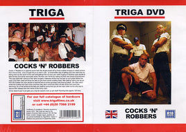 Cocks 'N' Robbers Triga Films - Gay Factory Sealed DVD - Active