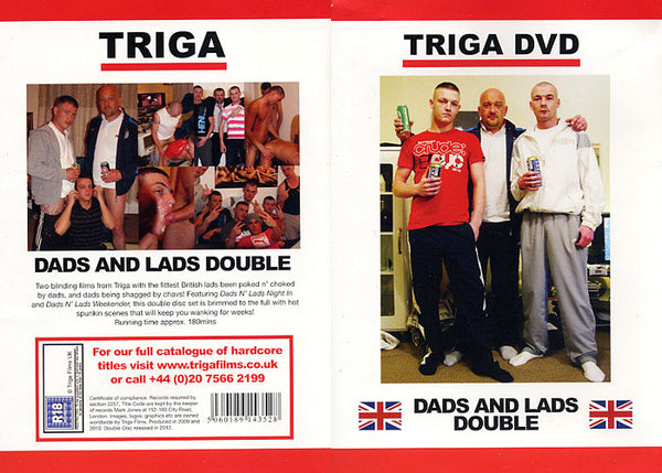 Dads And Lads Double Triga Films - Gay Factory Sealed DVD