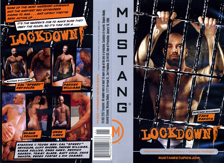 Lockdown Mustang - Gay Factory Sealed DVD - Active