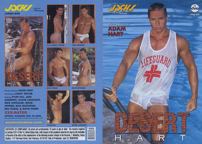 Desert Hart Jocks - Gay Factory Sealed DVD - Active