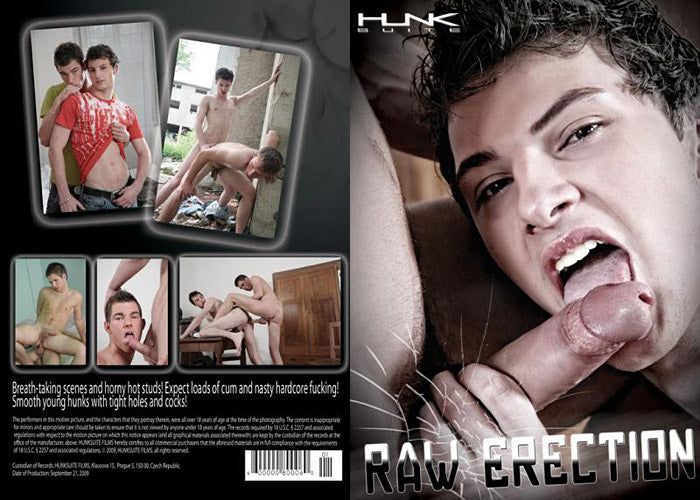 Raw Erection Hunk Suite - Gay Sealed DVD - Active