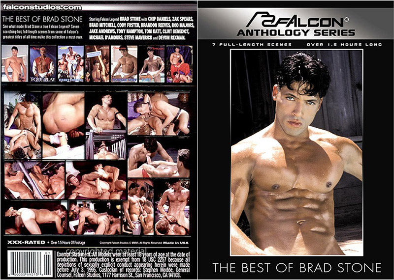 The Best Of Brad Stone Falcon Anthology - Gay Sealed DVD, Active (Still Available from the Studio)