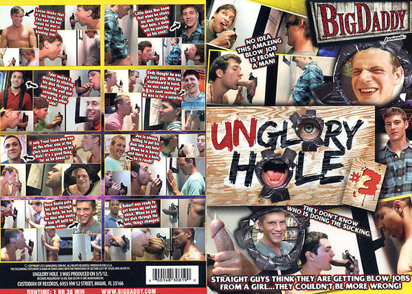 Unglory Hole 3 Big Daddy - Gay Factory Sealed DVD