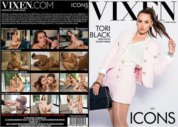 Icons 1 Vixen - All Sex Factory Sealed DVD - September Special