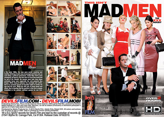 This Isn't Mad Men: The XXX Parody Devils Film - Parody Sealed DVD - Active