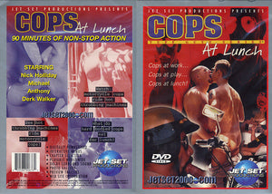 Cops At Lunch Jet Set - Gay Factory Sealed DVD - Active