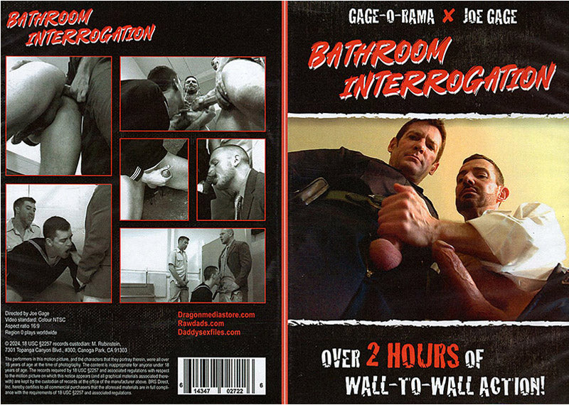 Bathroom Interrogation Gage O Rama - Sealed DVD Active
