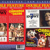 Double Feature 1: 7 Into Snowy & The Challenge Of Desire 6AM Classixxx Sealed DVD - Active