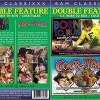 Double Feature 3: Born To Run & Cock-Tales 6AM Classixxx Sealed DVD - Active