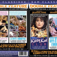 Double Feature 24: The Kitty Kat Club & Itty Bitty Titty Committee 6AM Classixxx Sealed DVD - Active