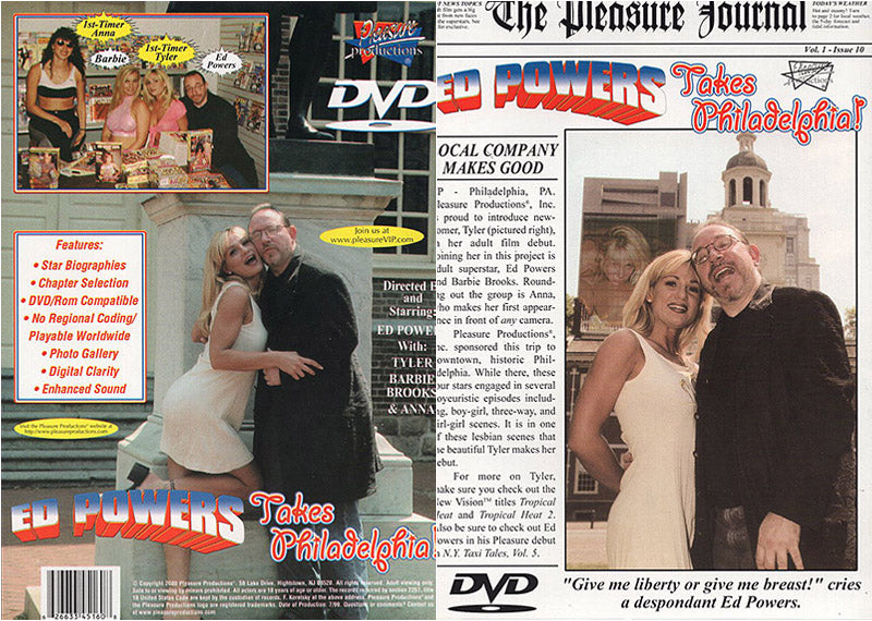 Ed Powers Takes Philadelphia Pleasure  - Sealed DVD Active