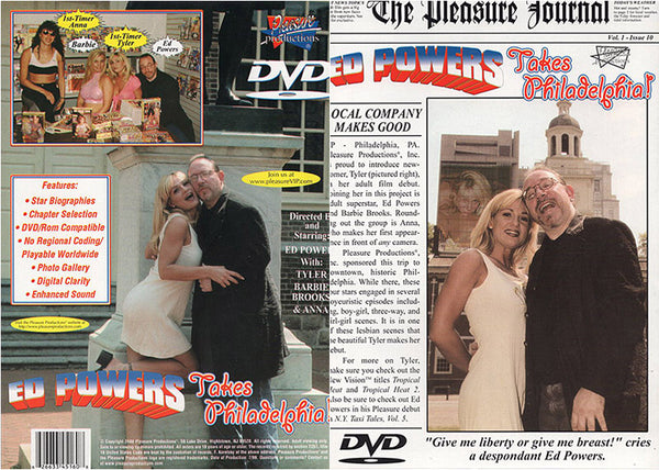 Ed Powers Takes Philadelphia Pleasure - All Sex Factory Sealed DVD