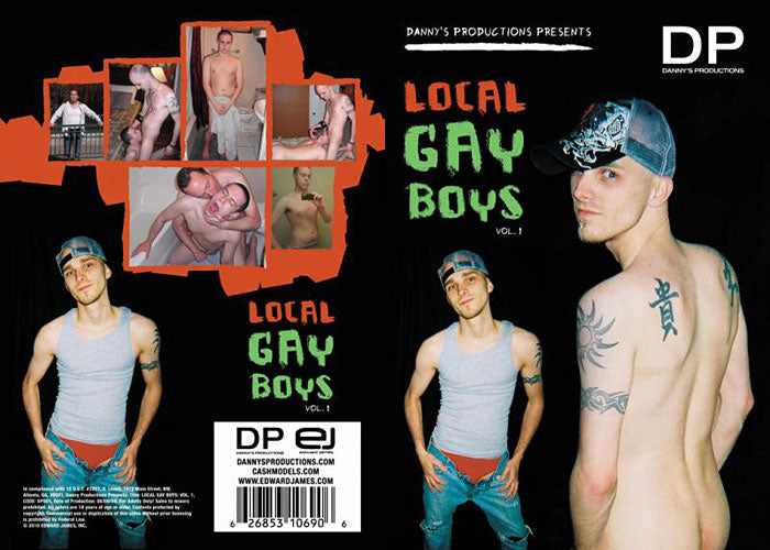 Local Gay Boys 1 Edward James - Gay Sealed DVD