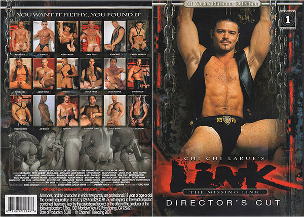 Chi Chi Larue's Link: The Missing Link Director's Cut All Worlds - Gay Factory Sealed DVD - September Special