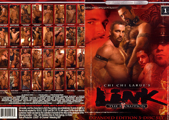 Link 5: The Evolution (3 Disc Set) All Worlds - Gay Sealed DVD - Active (Means Still in Stock from the Studio)
