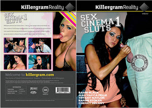 Sex Cinema Sluts Killergram - European Reprinted DVD in Sleeve