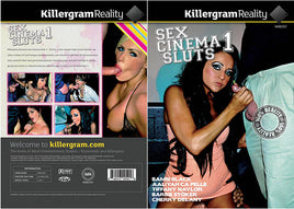Sex Cinema Sluts Killergram - European Original Factory DVD, Cover and Case.  Not Sealed